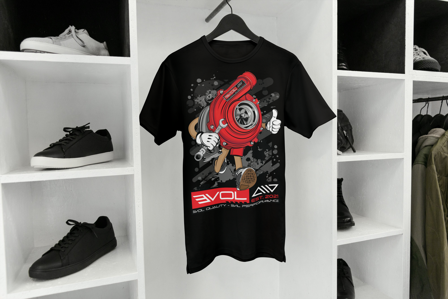 EVOL TURBO MAN T-SHIRT