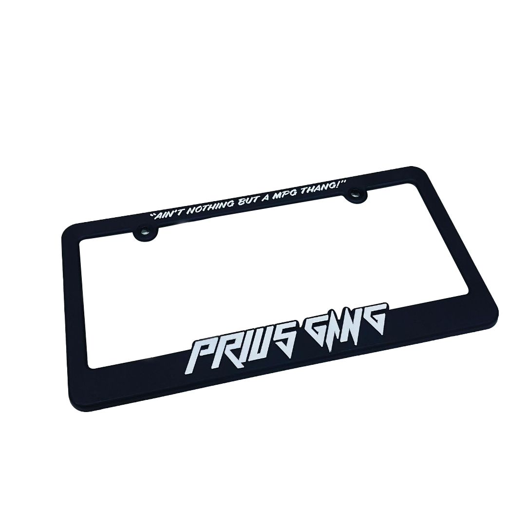 Prius Gang License Plate Frame