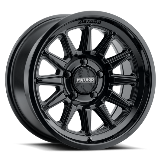 Method MR323 20x9 / 8x180 BP / 12ET / 5.44in BS / 130.81mm CB - Gloss Black Wheel