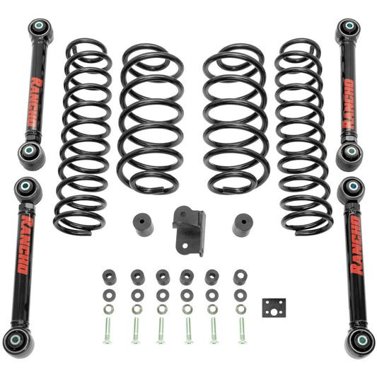 Rancho 97-06 Jeep TJ Front and Rear RS6503B Suspension System - Master Part Number / One Box